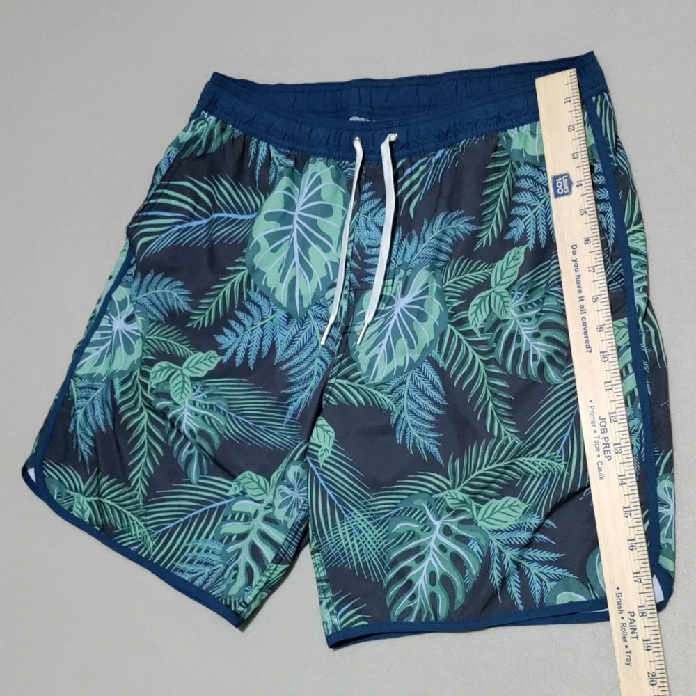 Fair Harbor Anchor Swim Trunks Mens‎ XL Tropical Floral Lined Pockets Drawstring